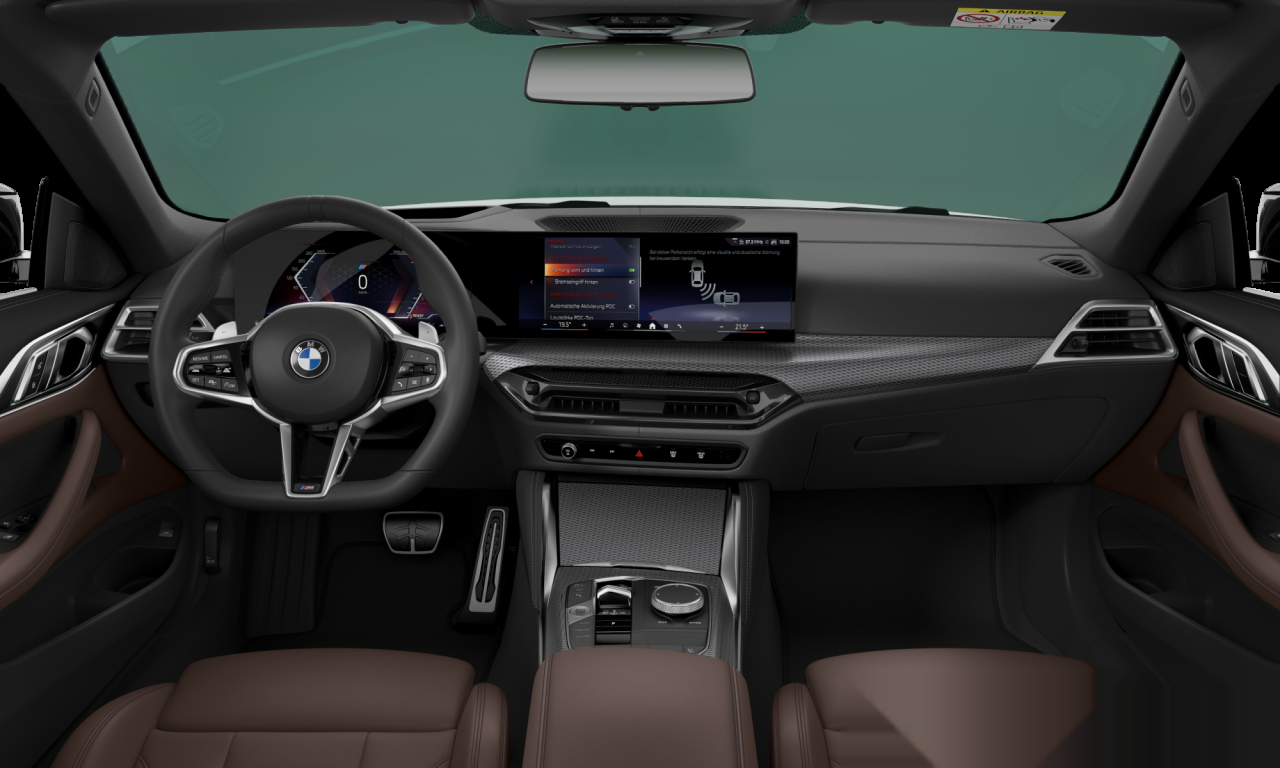 Interior of BMW 420d (G23 (MUE)), VIN WBA51AU080CX52222