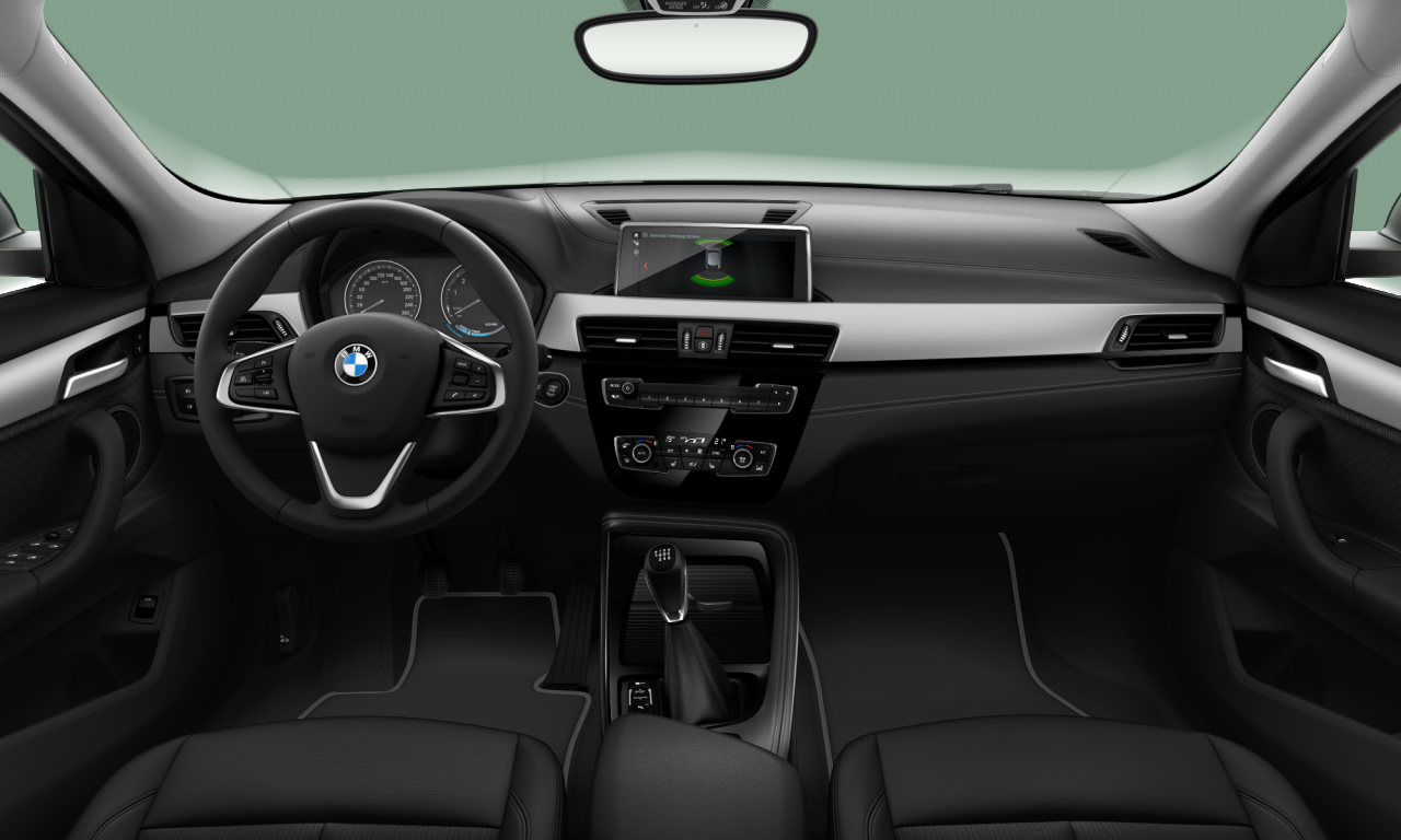 Interior of BMW X2 sDrive18i (F39), VIN WBAYH110X05W41690