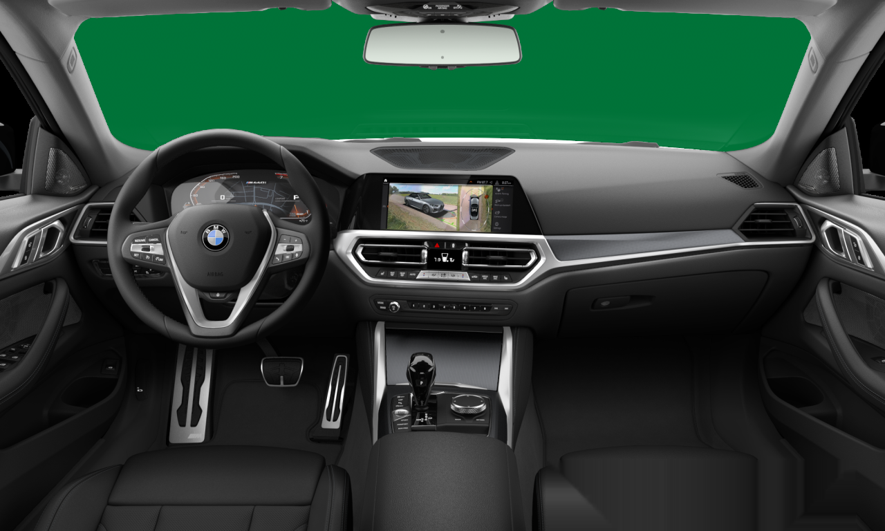Interior of BMW M440i (G23), VIN WBA53AT06NCK14962