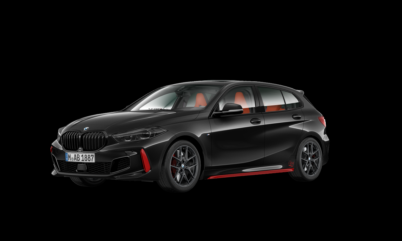 Exterior of 2021 BMW 128ti (F40), VIN WBA7L510305T85636
