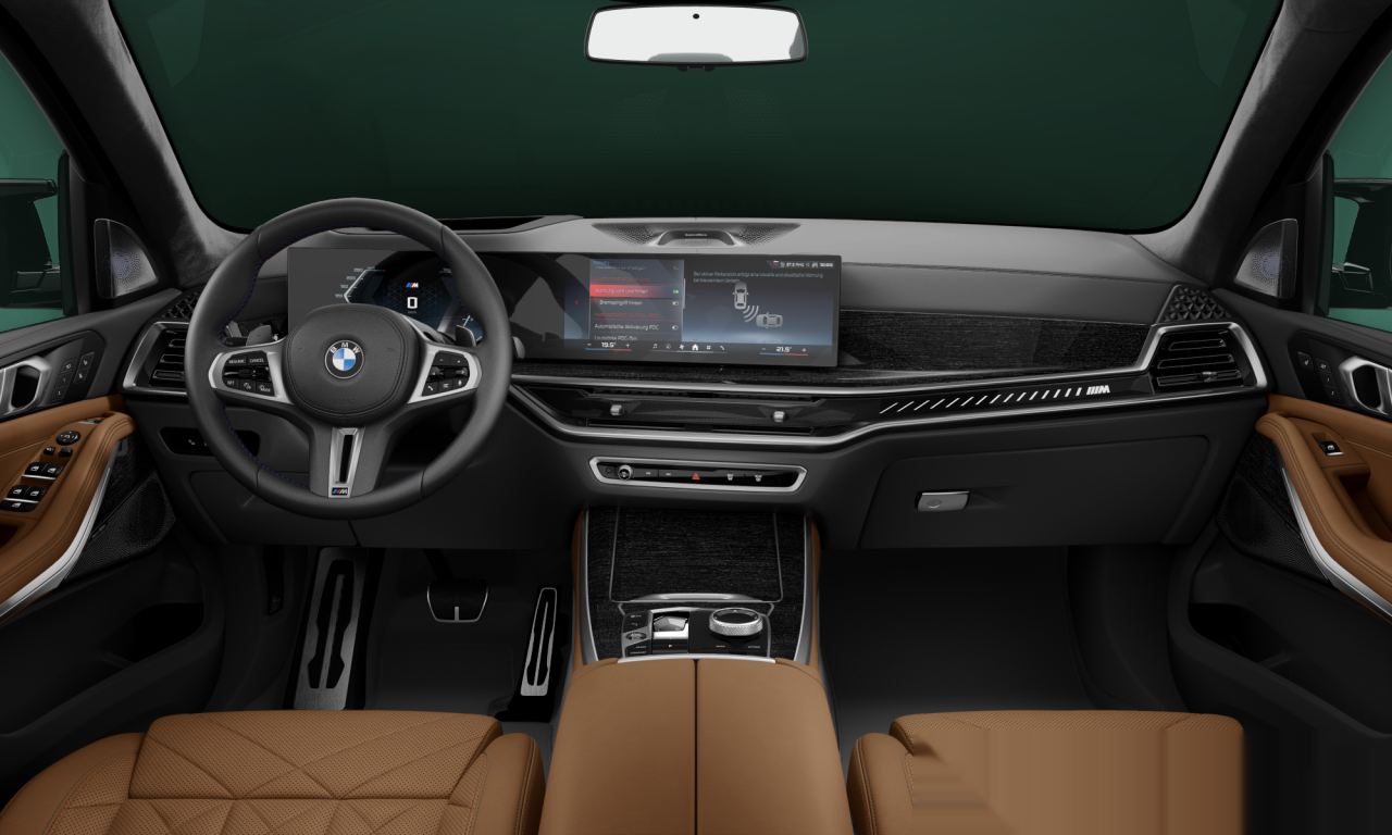 Interior of 2024 BMW X5 M60i xDrive (G05 (MUE)), VIN WBA32EU0809V21734