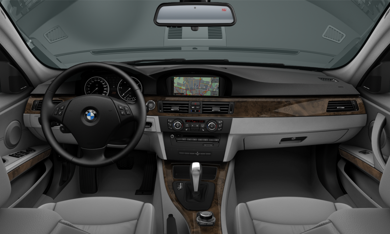 Interior of 2010 BMW 328xi (E91 (MUE)), VIN WBAUU3C5XBA541954