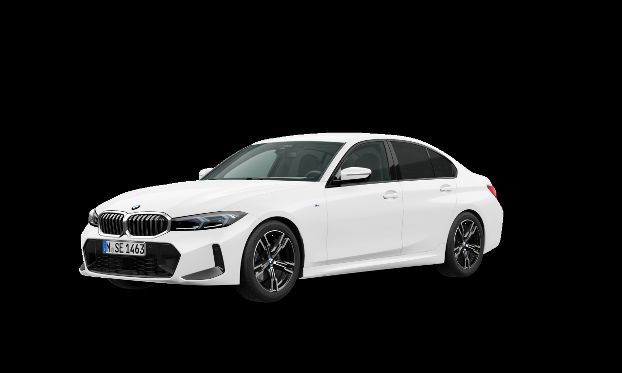 Exterior of 2025 BMW 320i (G20 (MUE)), VIN WBA58FF0108F67358