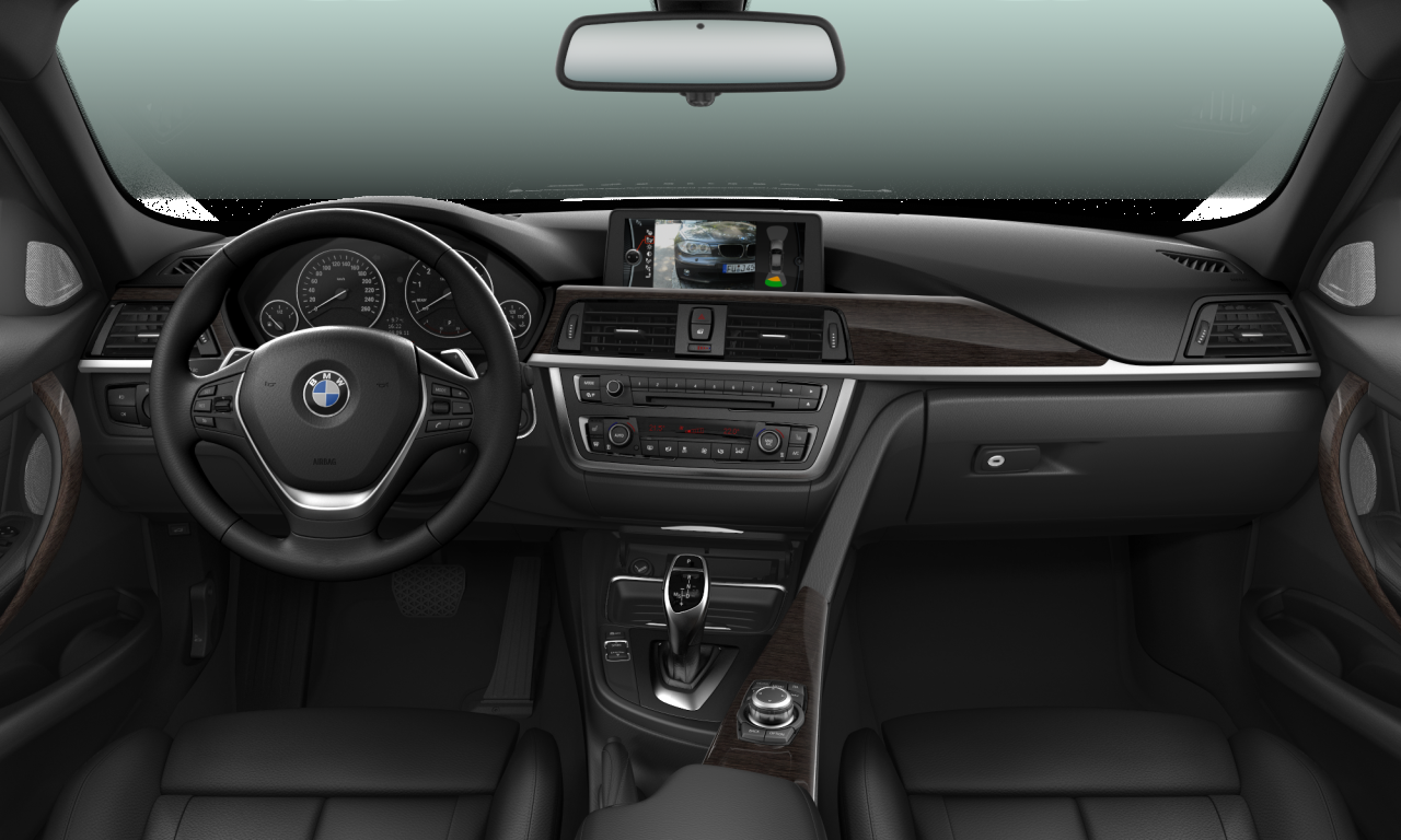 Interior of BMW 335i (F30), VIN WBA3A9C56CF270354