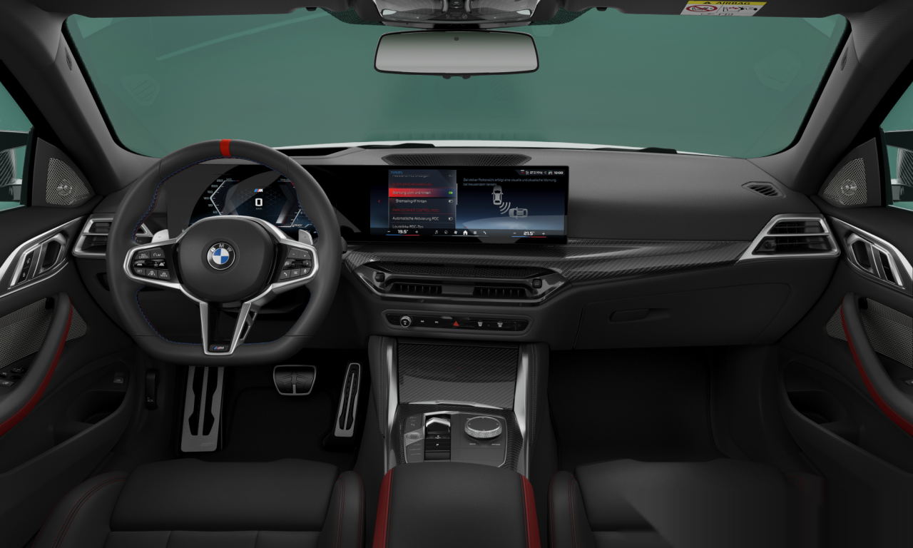 Interior of BMW M440i xDrive (G22 (MUE)), VIN WBA71HB010CV49578