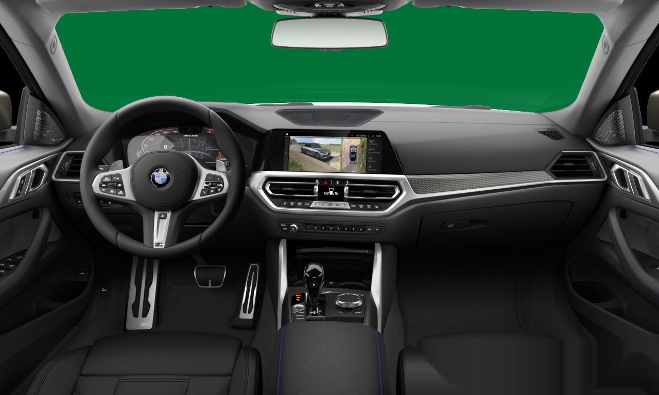 Interior of BMW M440i xDrive (G23), VIN WBA61AT00MCG84092
