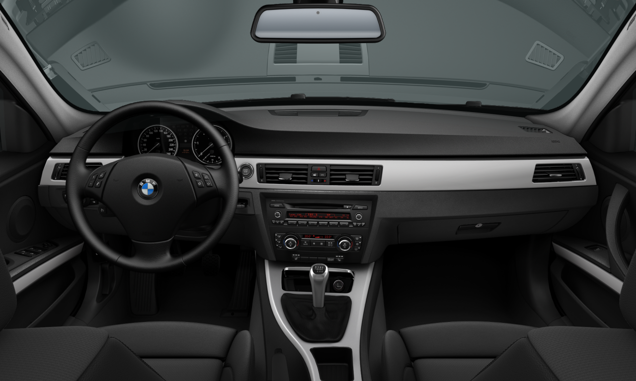 Interior of 2008 BMW 320d (E91 (MUE)), VIN WBAUX31090A206003