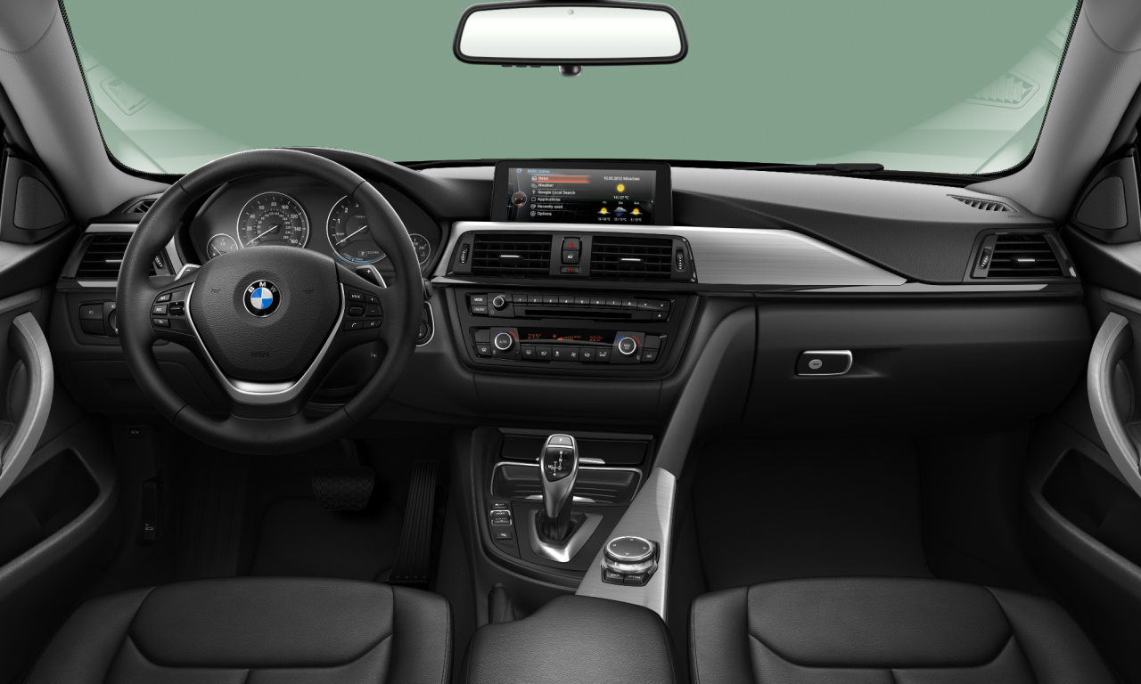 Interior of BMW 428i xDrive (F36), VIN WBA4C9C57FD330303