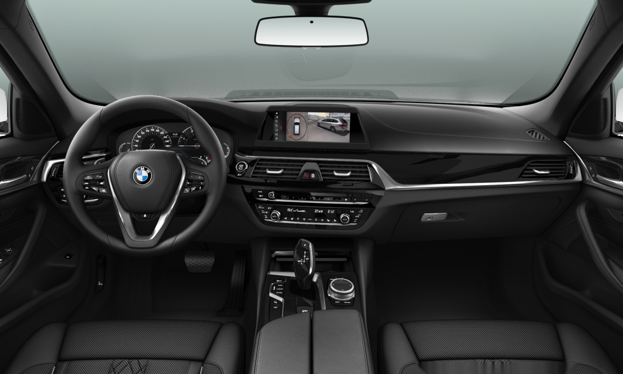 Interior of 2019 BMW 520d xDrive (G31), VIN WBA31DX030CD93885