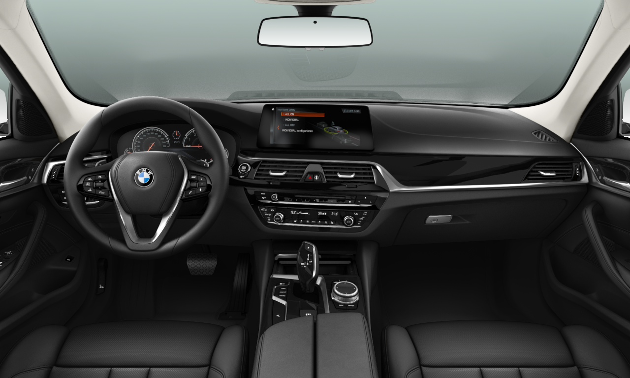 Interior of BMW 530i (G31), VIN WBAJL31030B170091