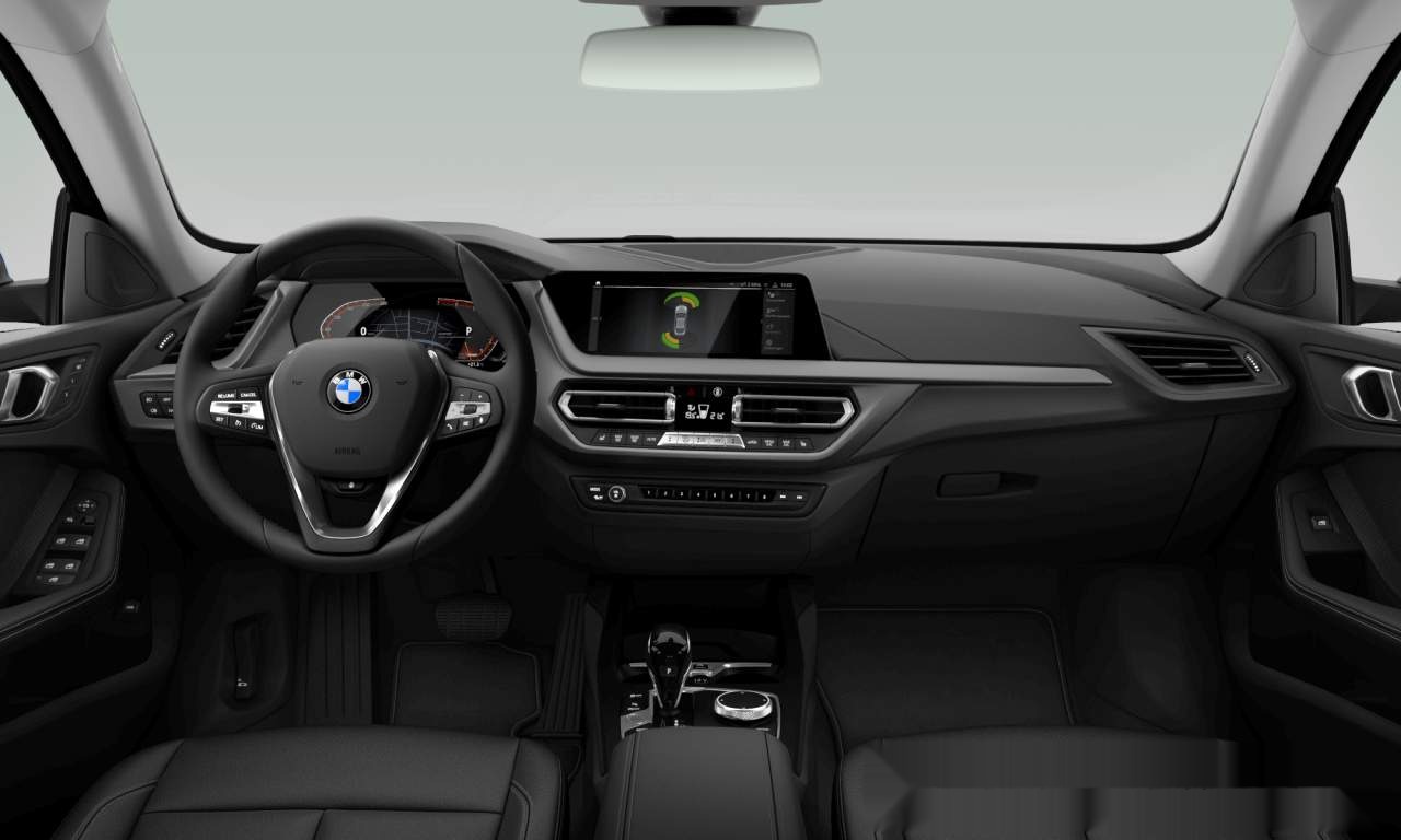 Interior of 2023 BMW 220i (F44), VIN WBA31AK0X07N18151