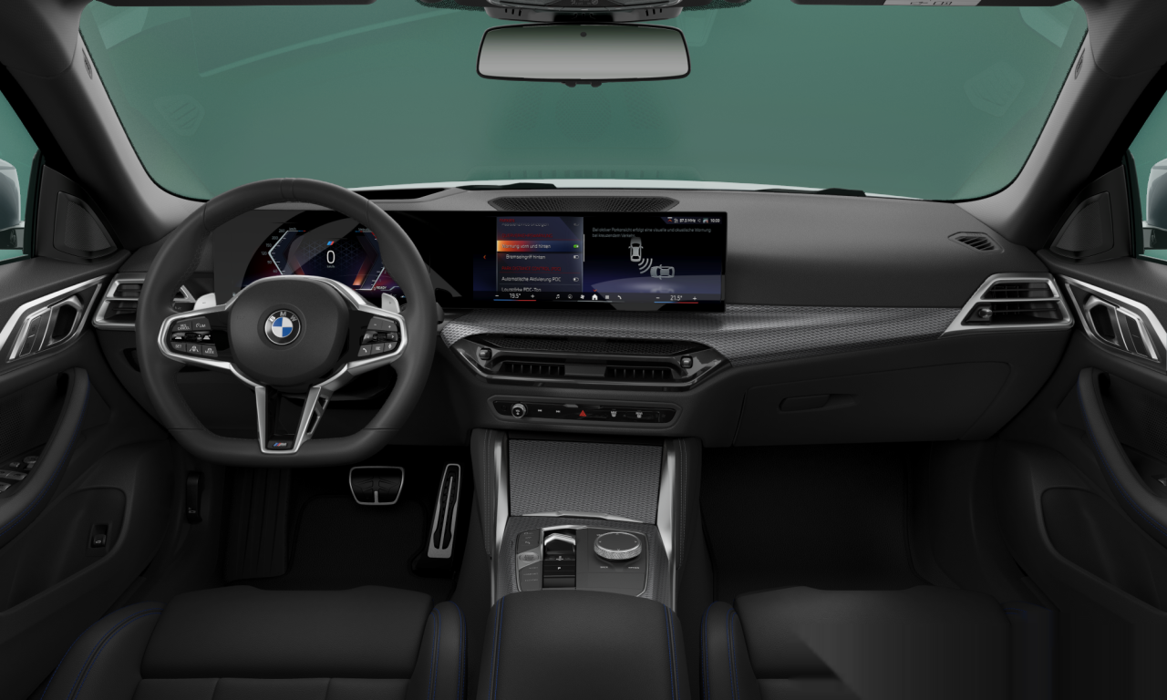Interior of 2024 BMW 420d xDrive (G26 (MUE)), VIN WBA51FR030FT92748