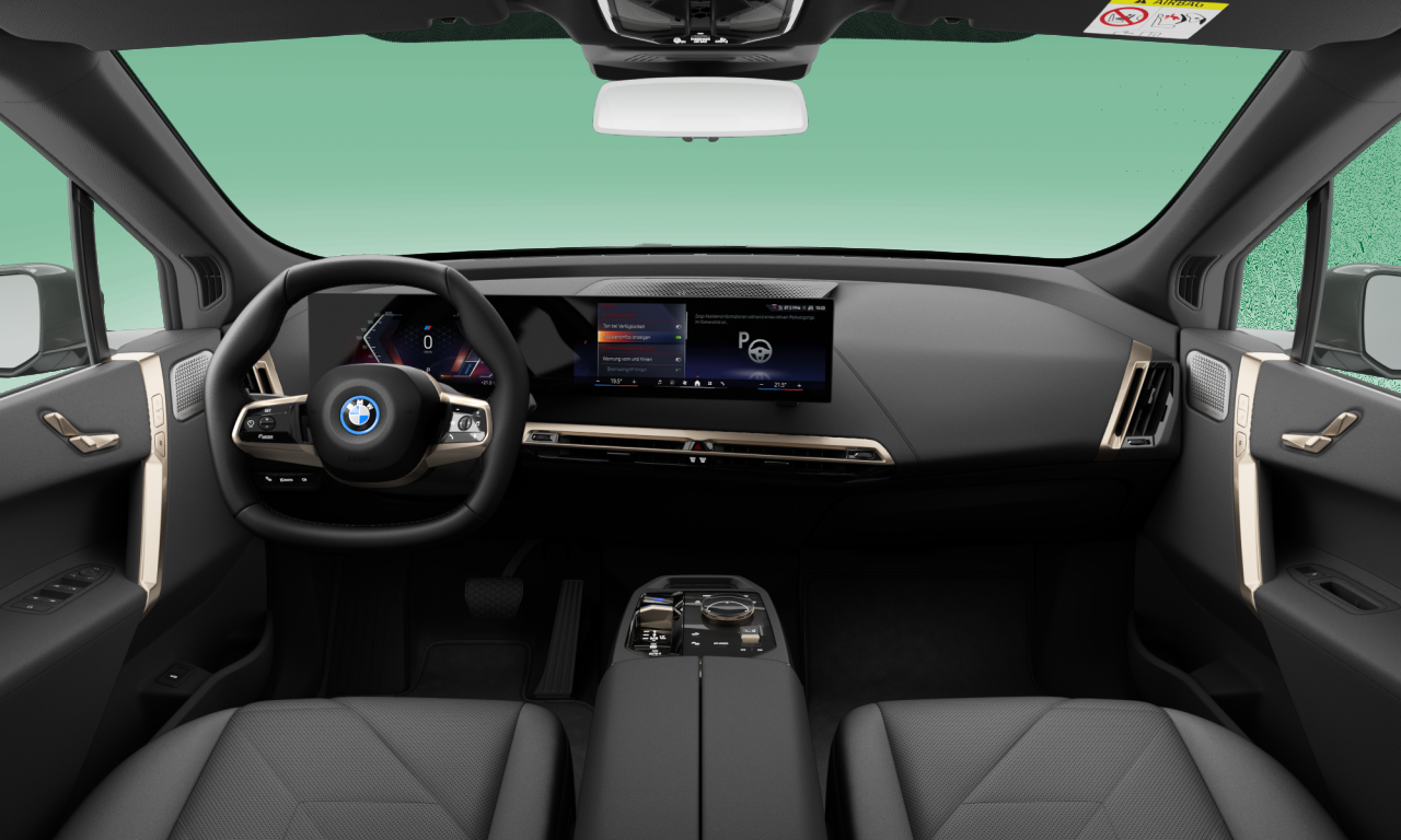 Interior of 2024 BMW iX xDrive40 (I20), VIN WBY12CF010CR95117