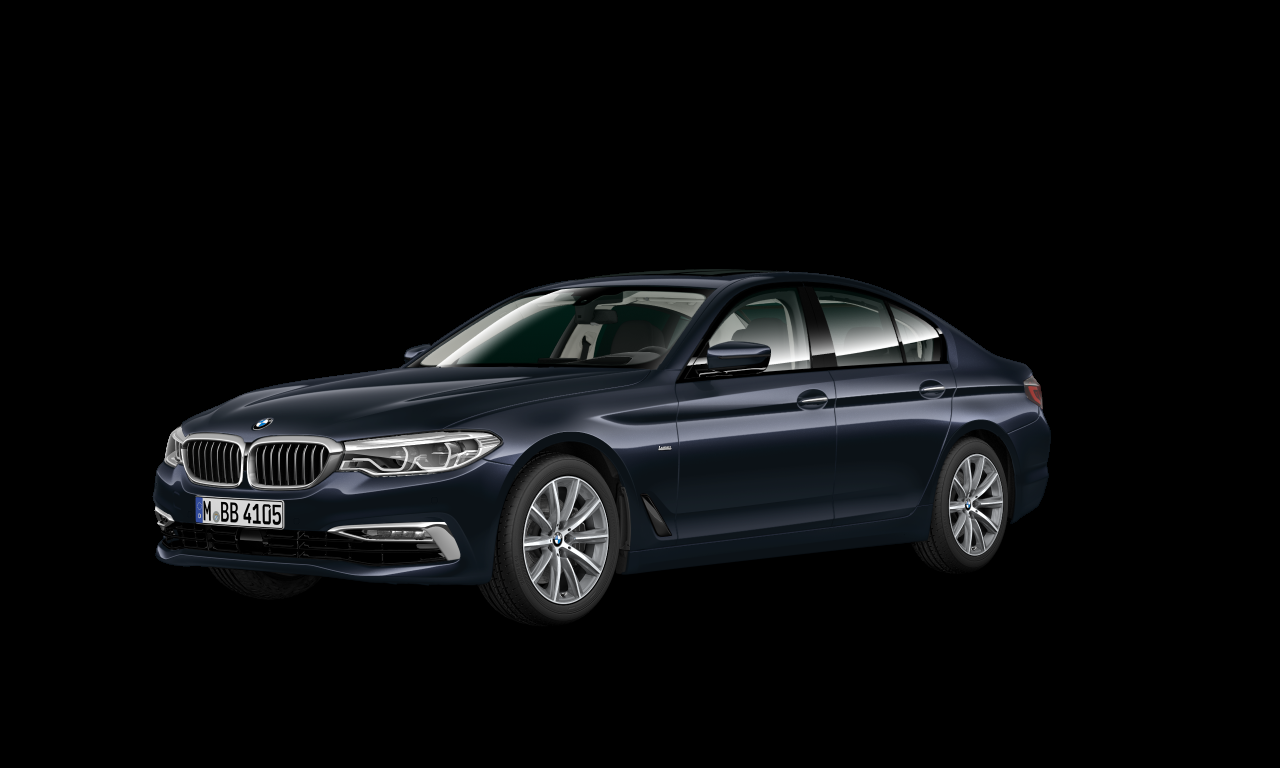 Exterior of 2017 BMW 530i xDrive (G30), VIN WBAJA71060B090068