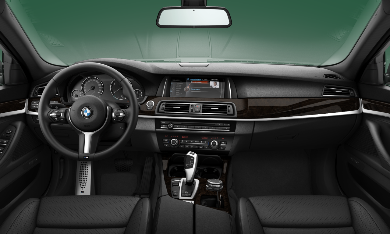 Interior of 2014 BMW 535i xDrive (F11 (MUE)), VIN WBA5H31090D223240