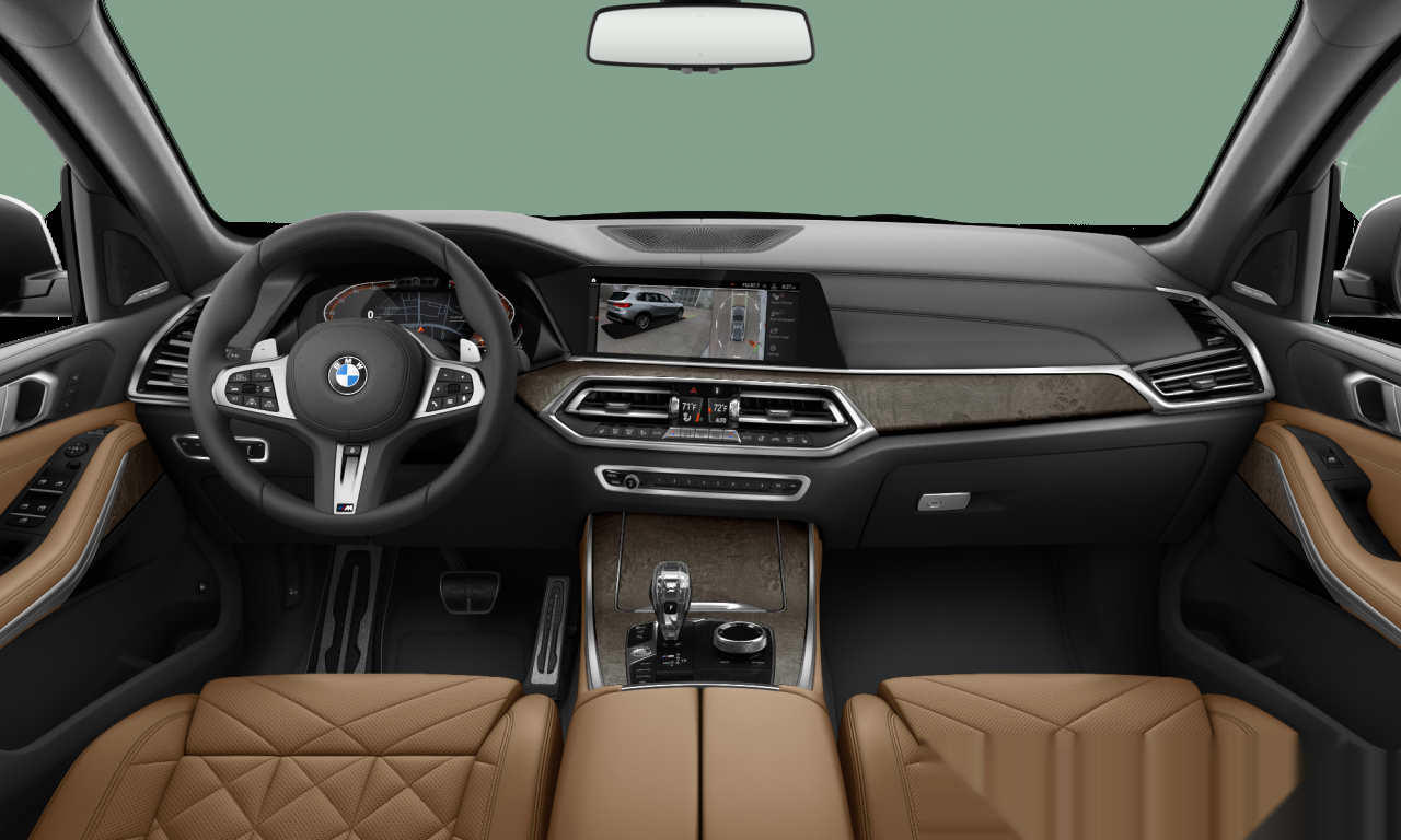 Interior of BMW X5 xDrive40i (G05), VIN 5UXCR6C01P9N50068