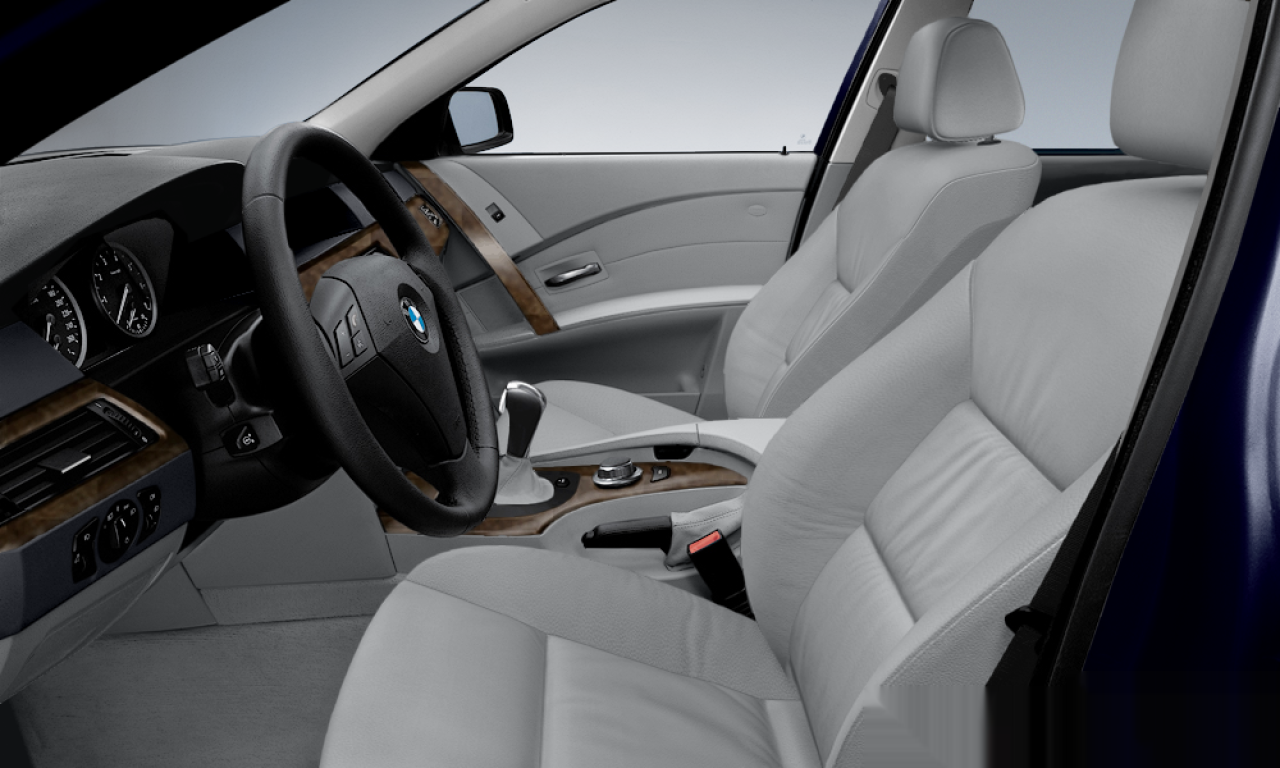 Interior of 2004 BMW 530d (E60), VIN WBANC71090B635840