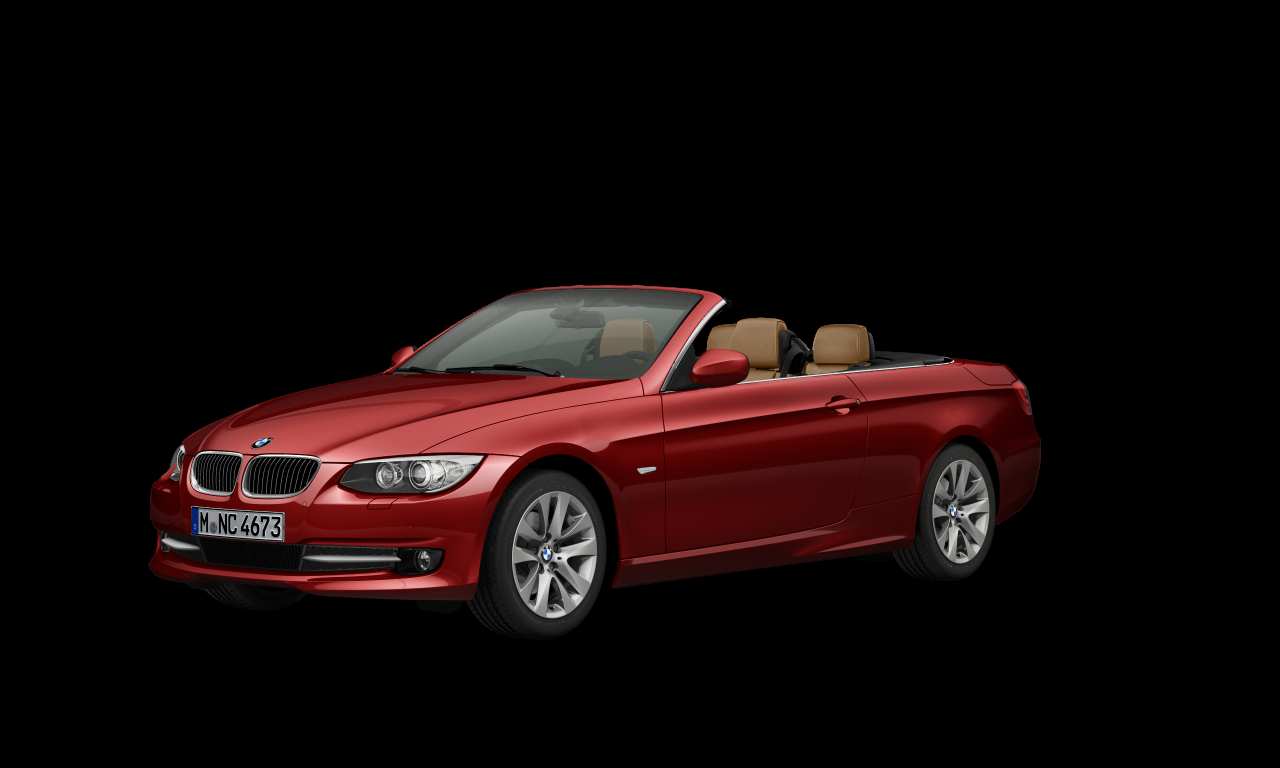 Exterior of BMW 330i (E93 (MUE)), VIN WBADX3101BE751852
