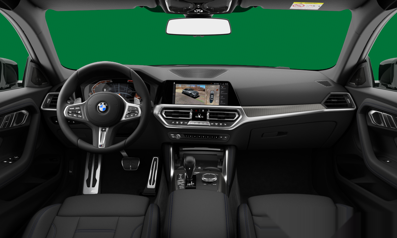 Interior of BMW 220d (G42), VIN WBA11CN0208C53429