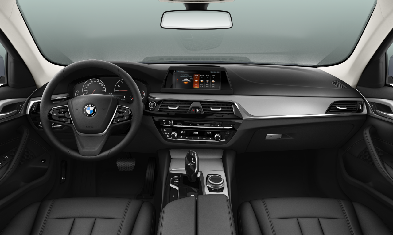 Interior of 2018 BMW 520d (G31), VIN WBAJP31010BT92116