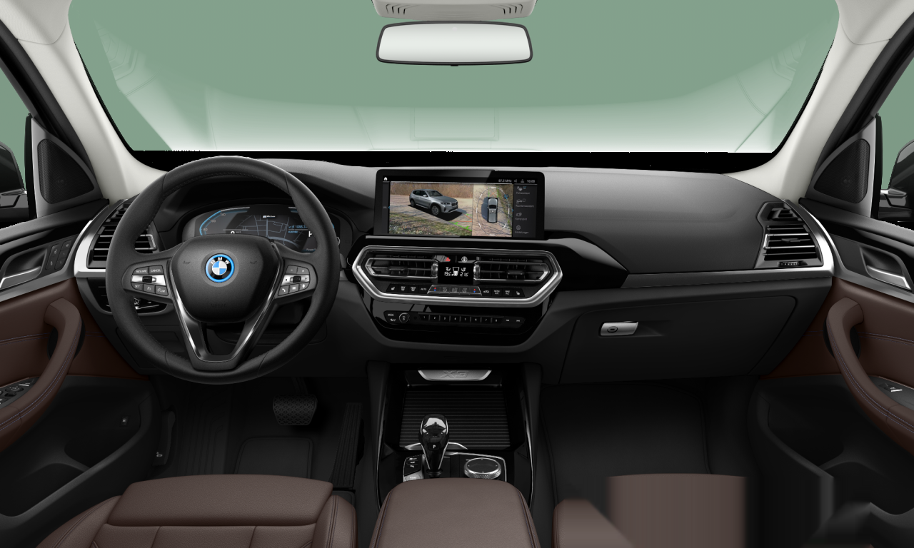 Interior of 2021 BMW X3 xDrive30e (G01 (MUE)), VIN WBA61DP0409J89393