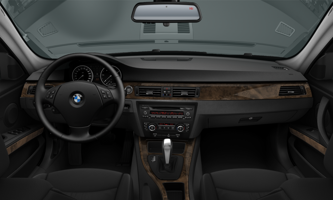 Interior of BMW 328xi (E90 (MUE)), VIN WBAPK73549A456144