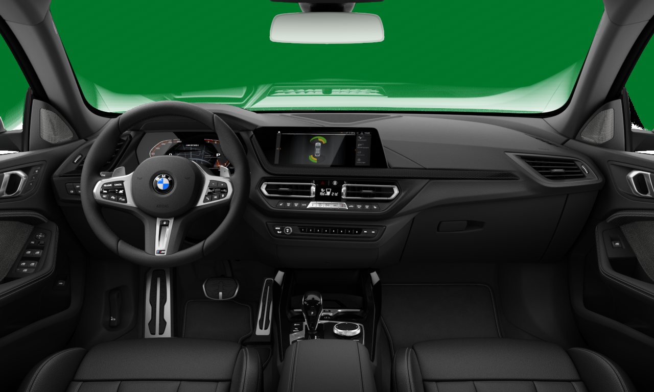 Interior of BMW M235i xDrive (F44), VIN WBA11AL0807R75918
