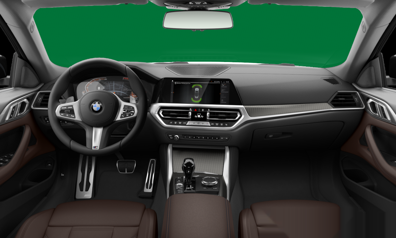Interior of BMW 430i (G23), VIN WBA21AT020CM84742