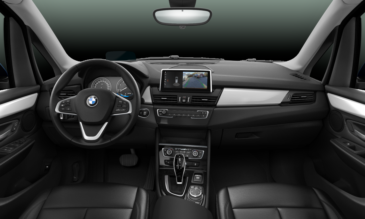 Interior of BMW 220d (F46 (MUE)), VIN WBA6X310205U01927