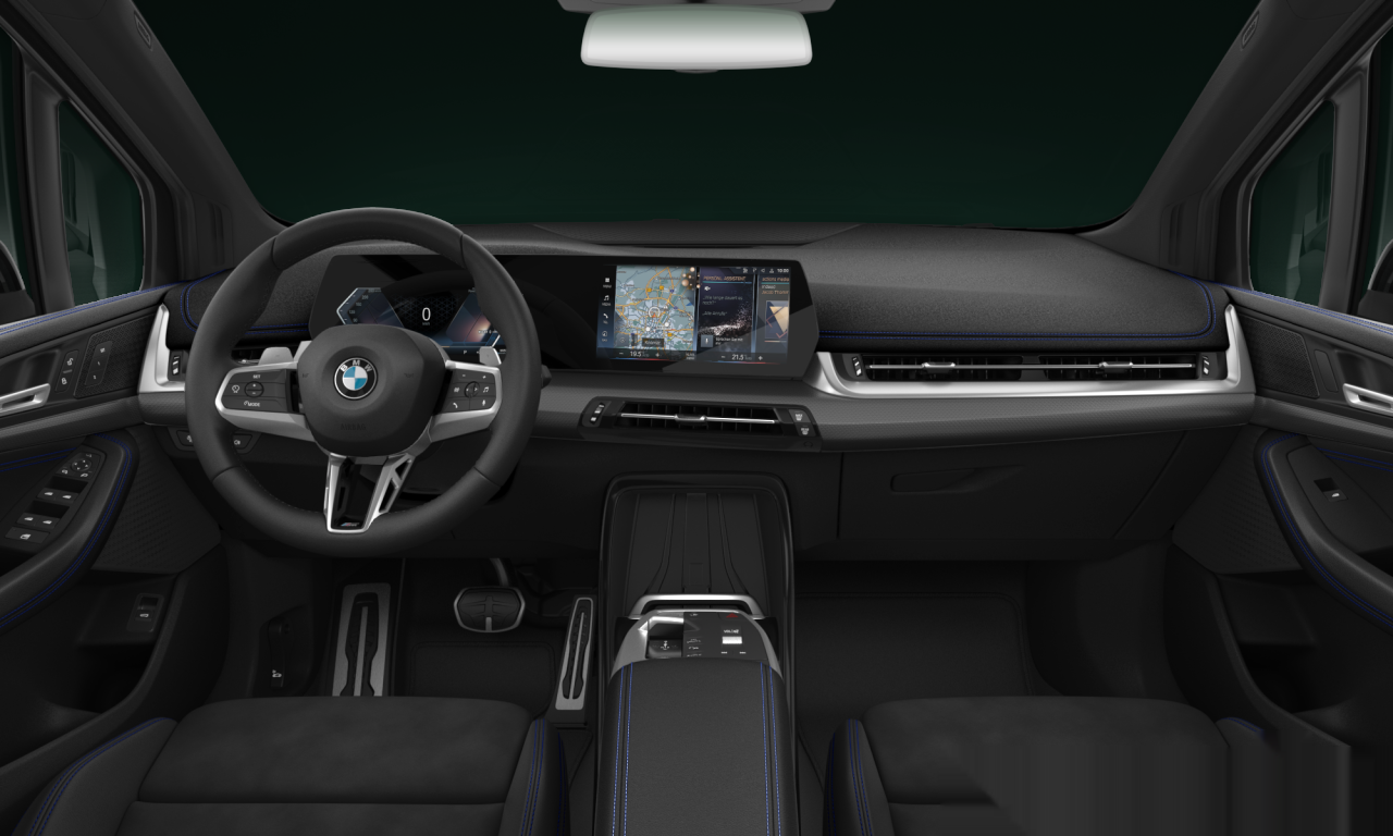 Interior of 2022 BMW 218d (U06), VIN WBA22BY0207L18886
