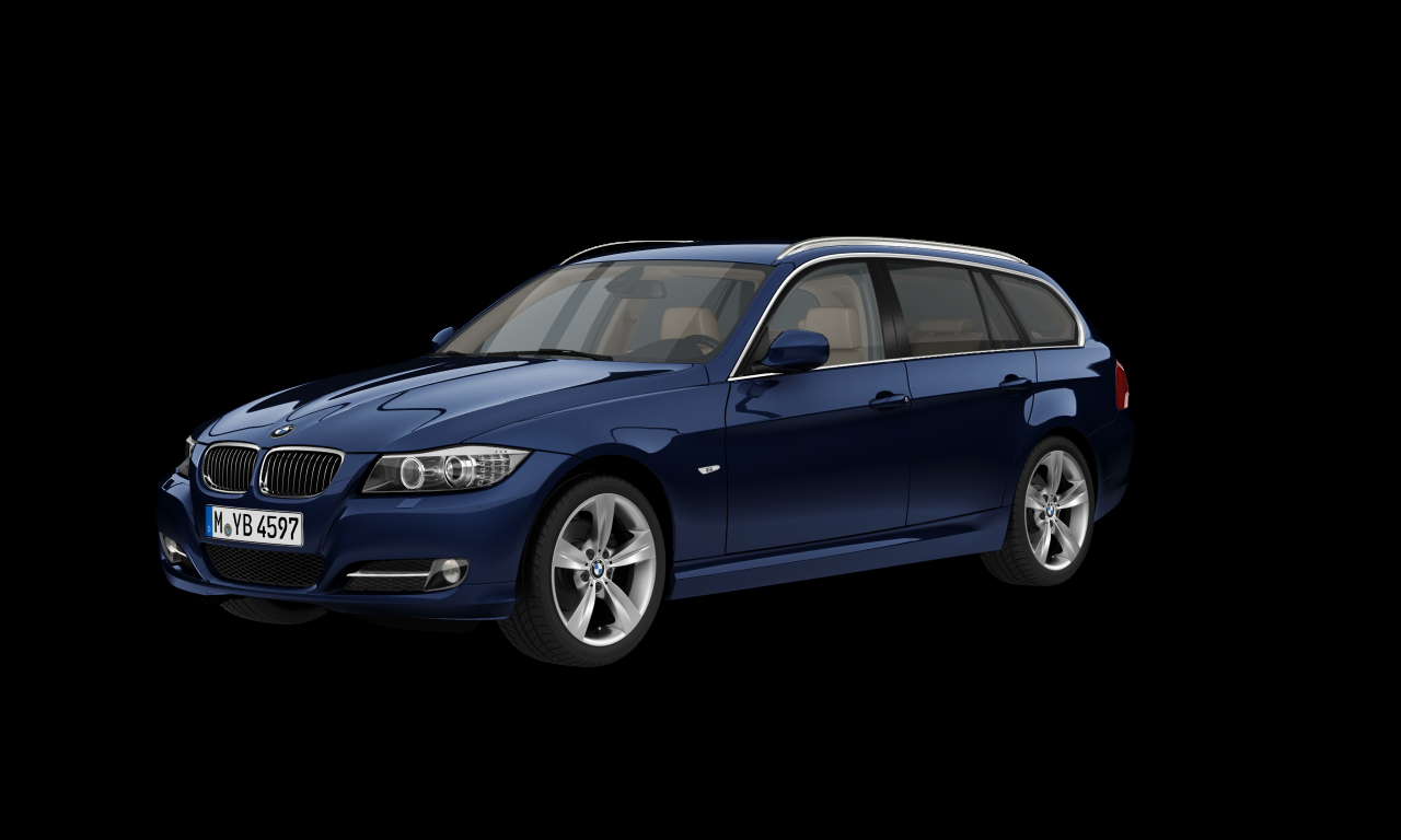 Exterior of BMW 320xd (E91 (MUE)), VIN WBAUY31090A932523