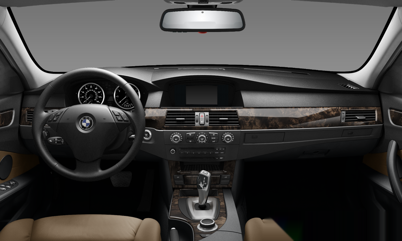 Interior of BMW 528i (E60 (MUE)), VIN WBANU53558C116591