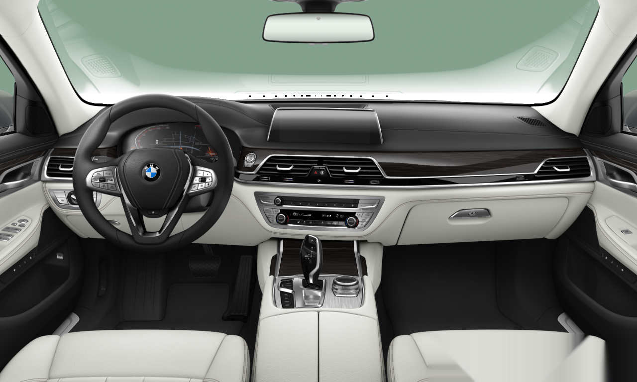 Interior of BMW 750i xDrive (G11 (MUE)), VIN WBA7R81040CD52238