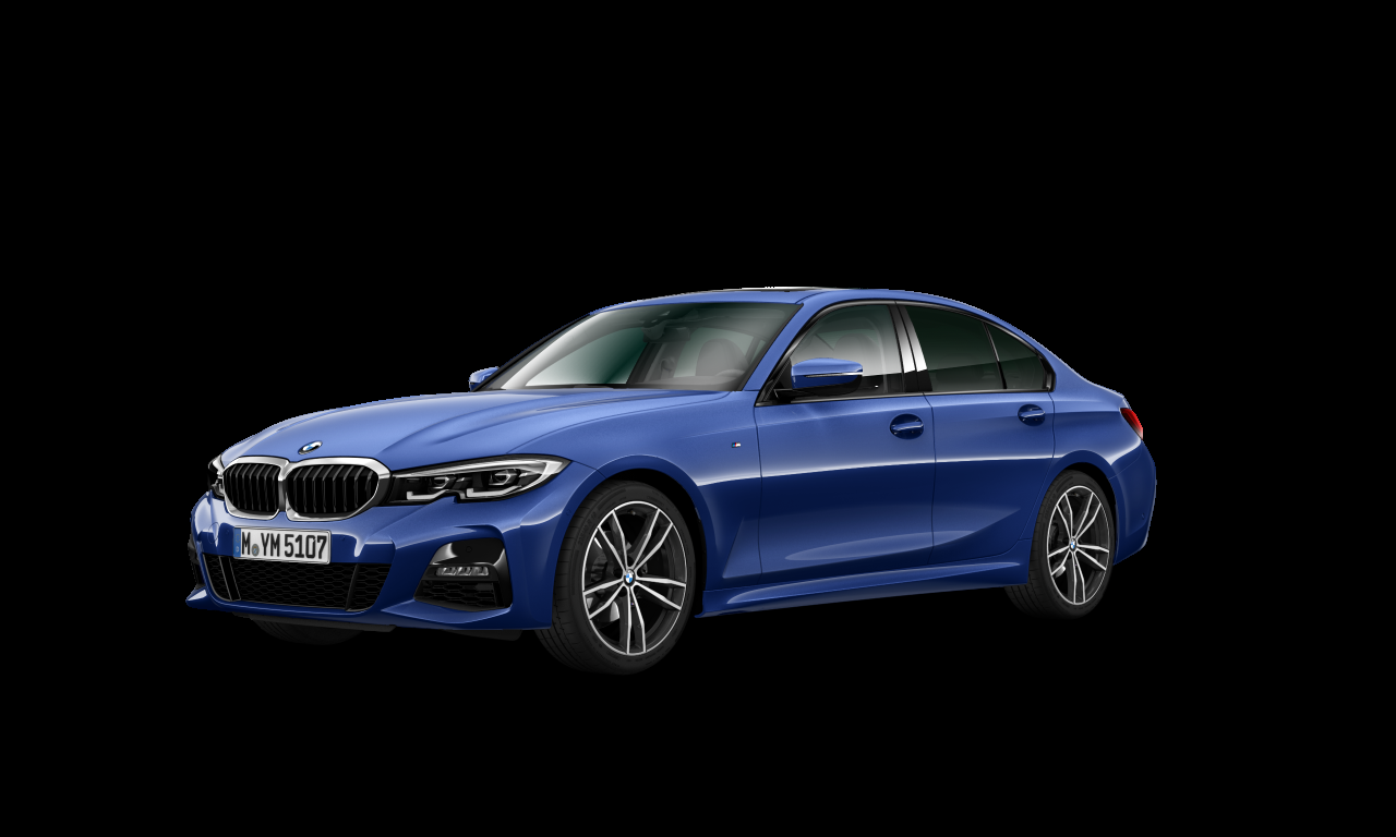 Exterior of 2019 BMW 320i (G20), VIN WBA5F5109LFJ02556