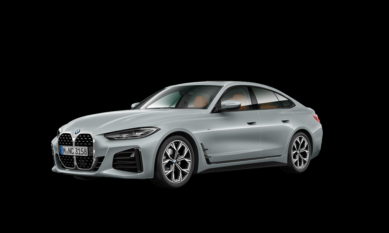 Exterior of BMW 420i (G26), VIN WBA21AV01RFS56918