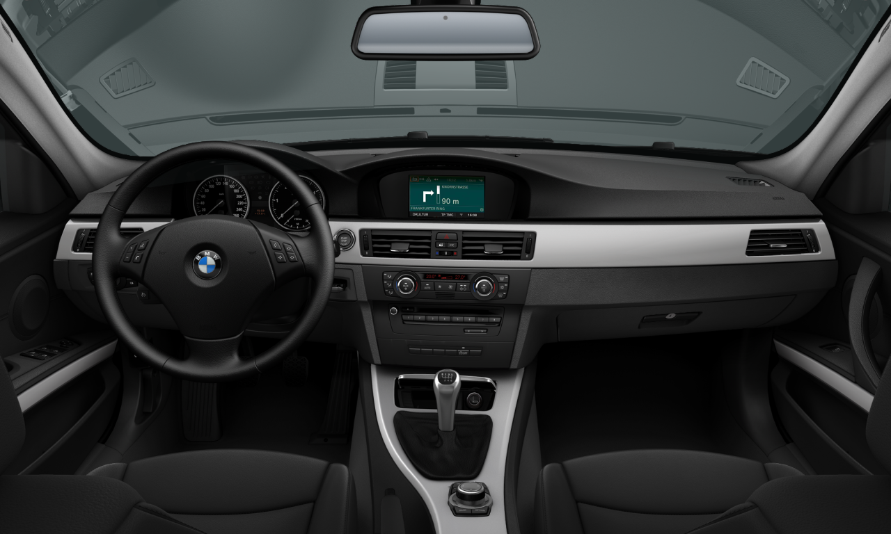 Interior of BMW 318d (E91 (MUE)), VIN WBAUX11040A620102