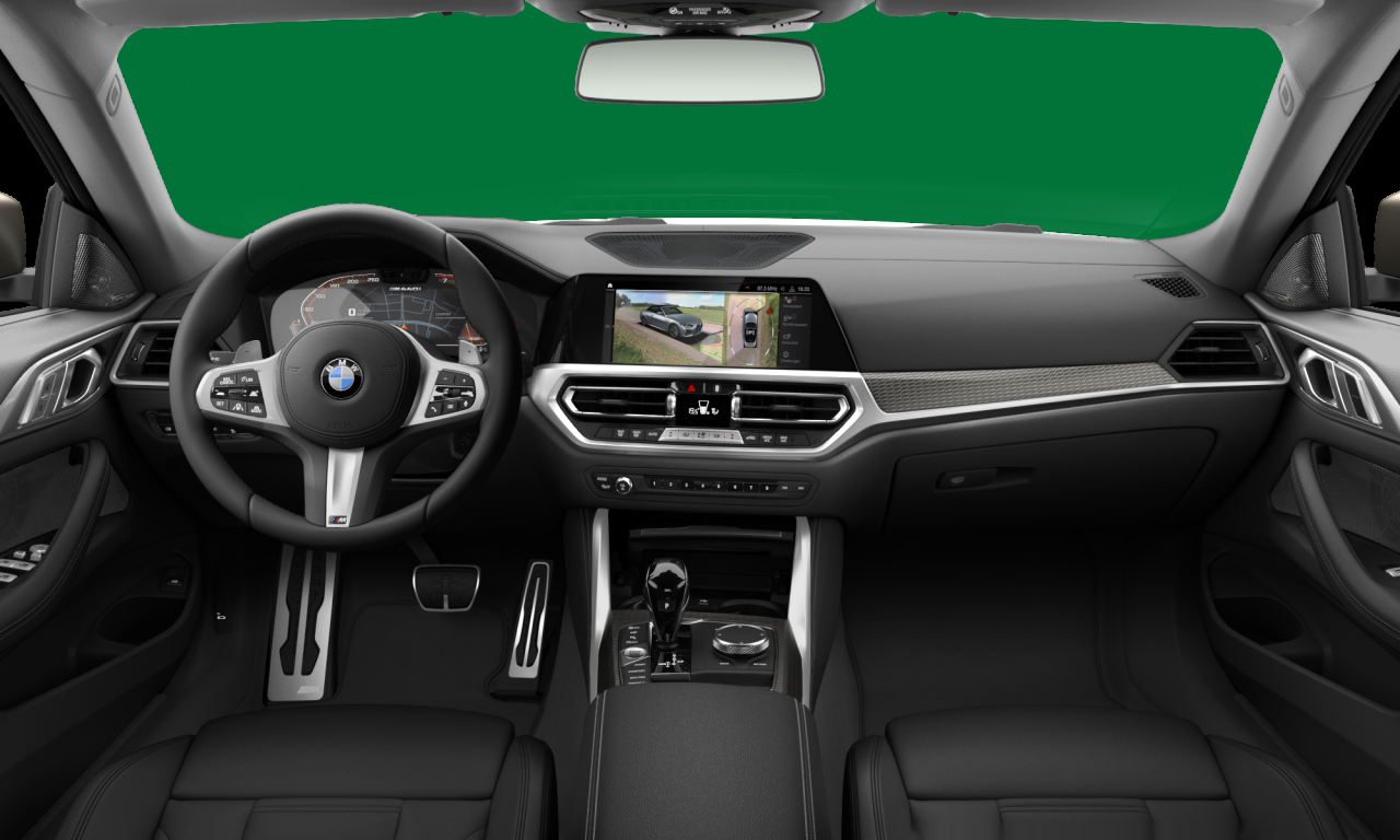 Interior of BMW M440i xDrive (G23), VIN WBA61AT05NCJ85304