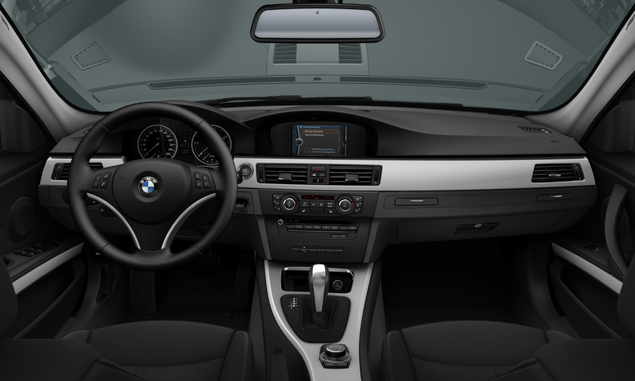 Interior of BMW 318i (E90 (MUE)), VIN WBAPF510X0A418095