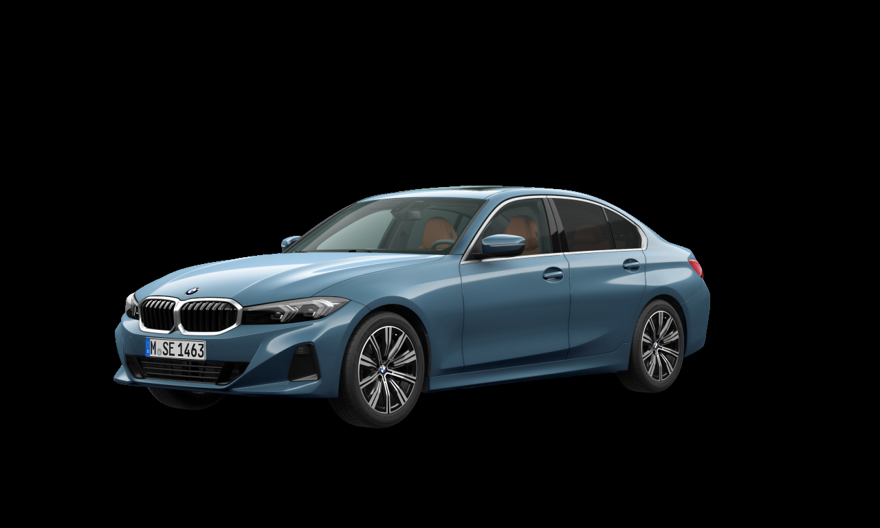 Exterior of BMW 320i (G20 (MUE)), VIN WBA51FS07TFW87558