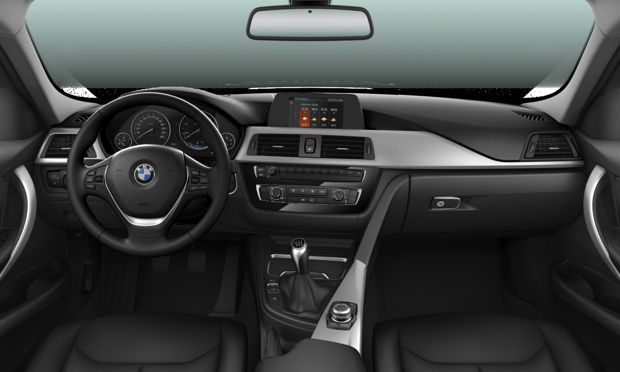 Interior of 2018 BMW 316d (F31 (MUE)), VIN WBA8L710X0A775754