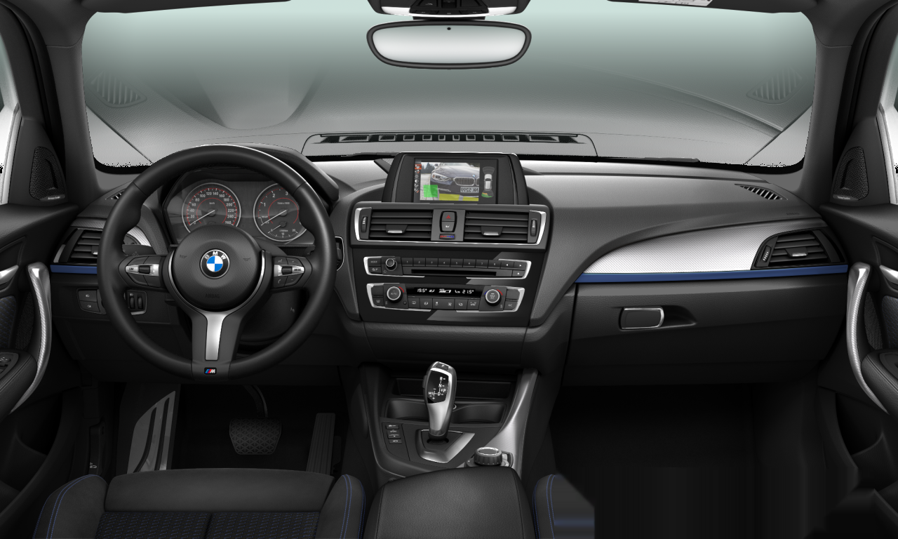 Interior of BMW 116d (F20 (MUE)), VIN WBA1V7100G5B90070
