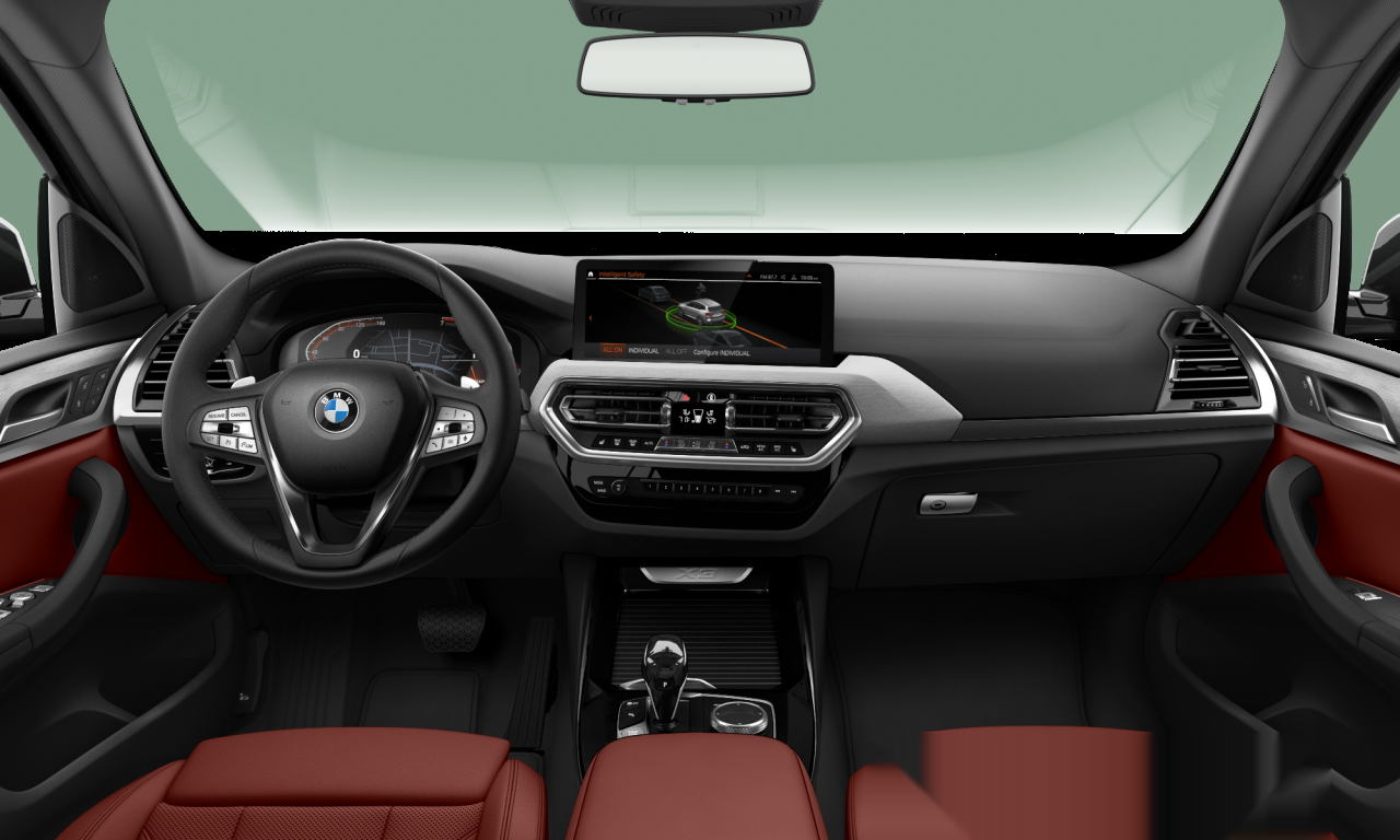 Interior of BMW X3 sDrive30i (G01 (MUE)), VIN 5UX43DP00P9P52498