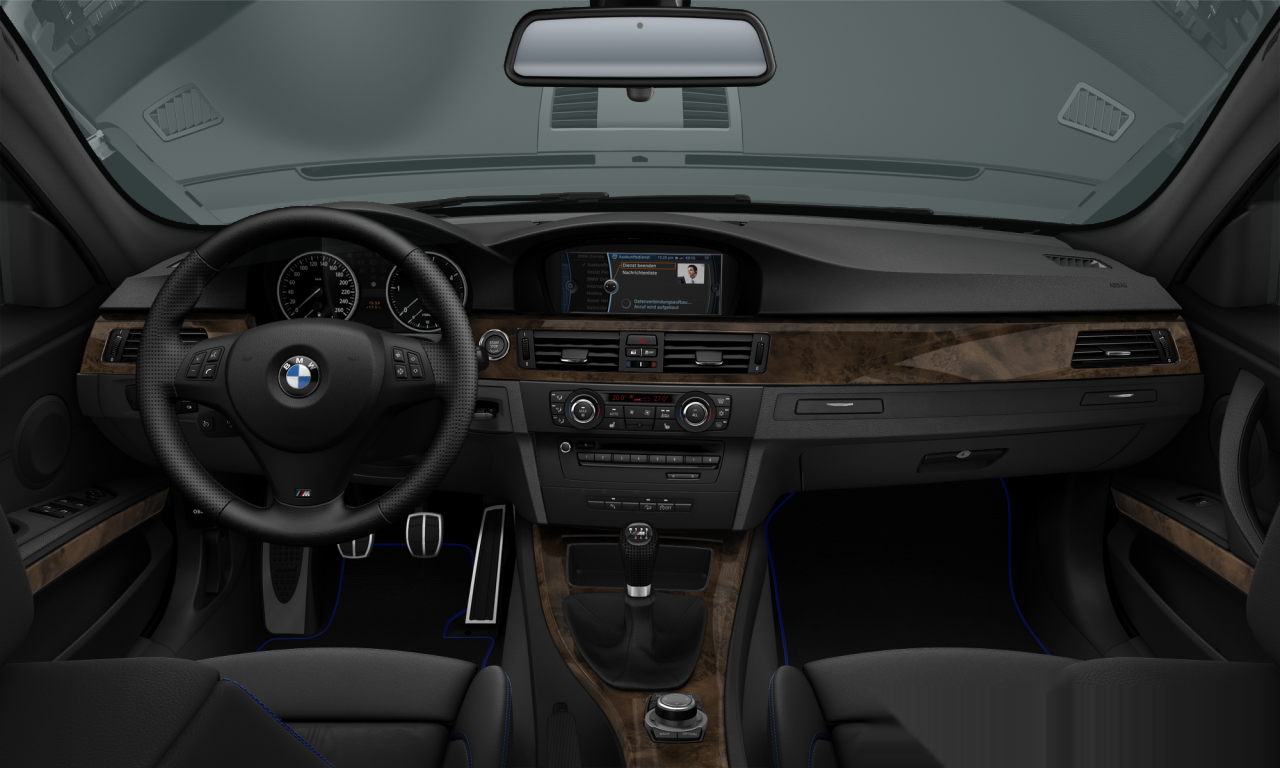 Interior of BMW 320xd (E91 (MUE)), VIN WBAUY31070F150062