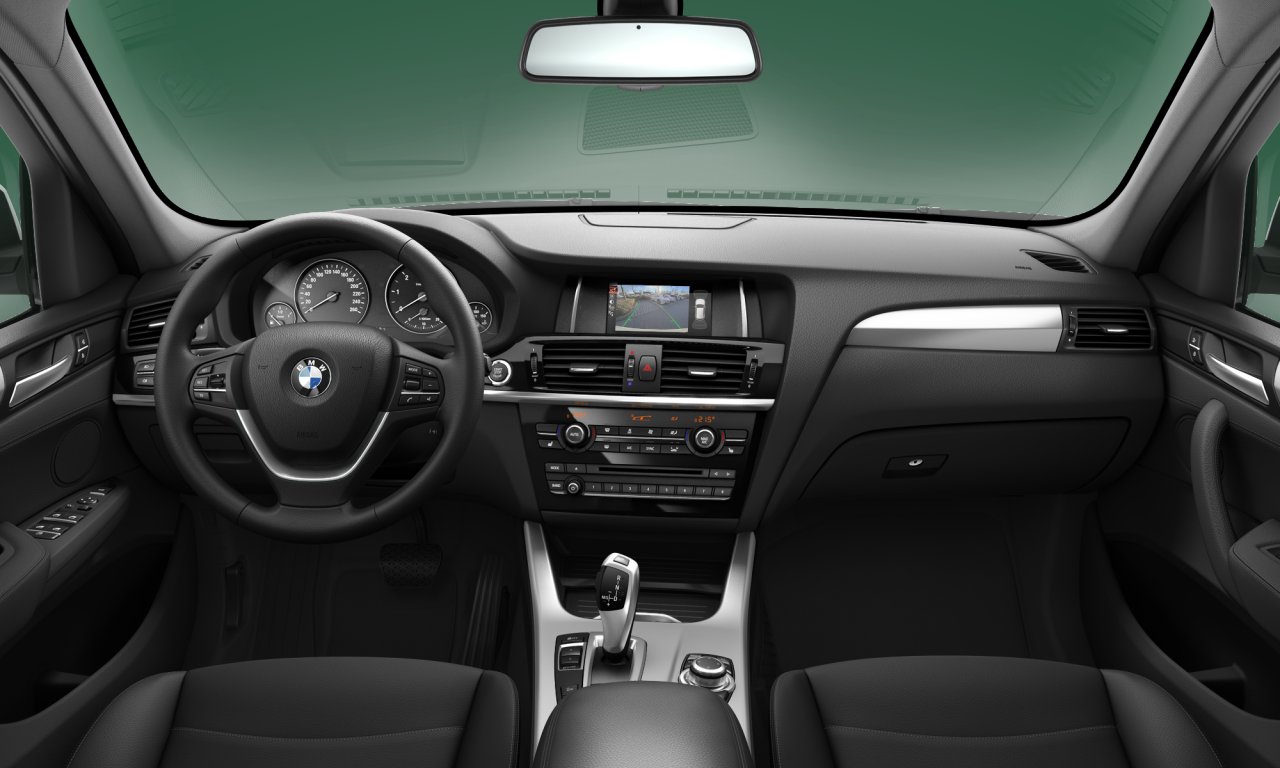 Interior of 2017 BMW X3 xDrive20d (F25), VIN WBAWZ510700U76822