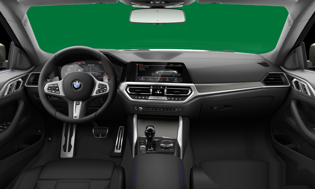 Interior of BMW M440i (G23), VIN WBA53AT07MCH06157