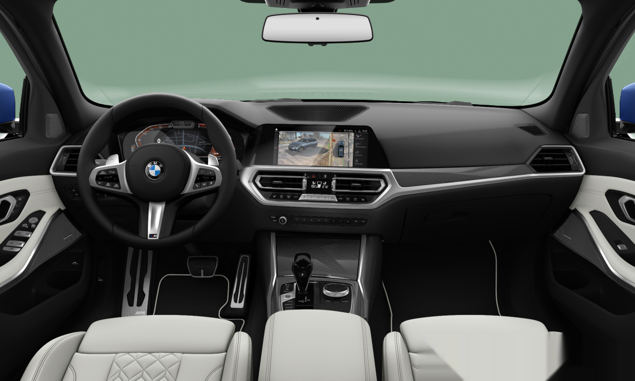 Interior of BMW 330d xDrive (G21), VIN WBA6M11010FJ12738