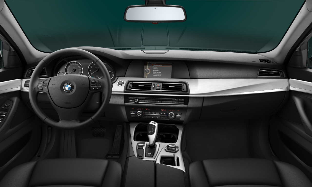 Interior of 2011 BMW 520i (F10), VIN WBAXG1207CC961434
