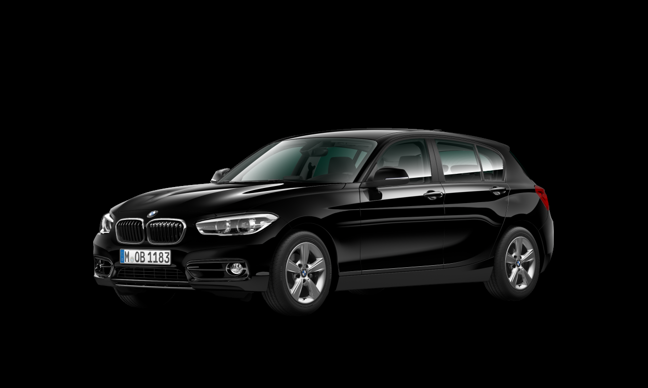 Exterior of BMW 118i (F20 (MUE)), VIN WBA1R510805H88342