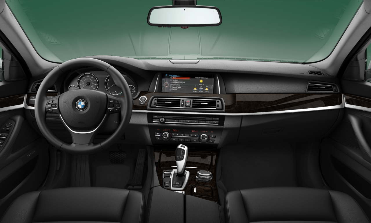 Interior of BMW 535i xDrive (F10 (MUE)), VIN WBA5B3C55FD542511