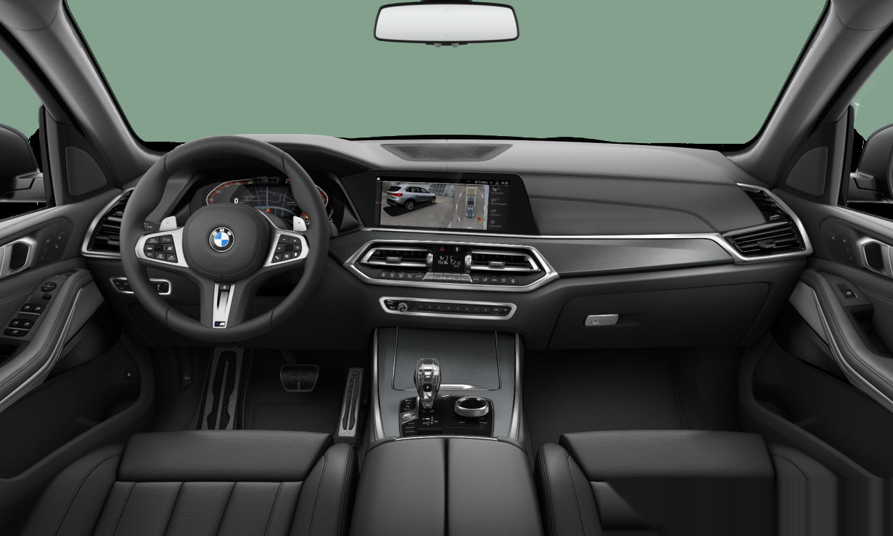 Interior of 2019 BMW X5 xDrive40i (G05), VIN WBACR610509B81841
